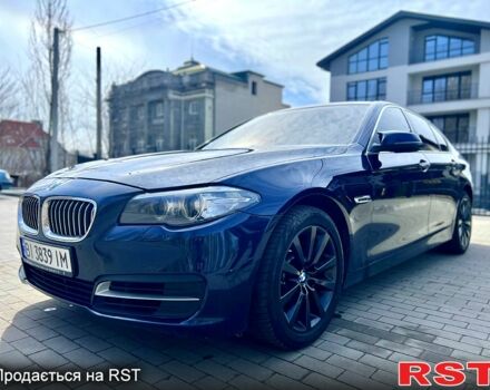 Синий БМВ 5 Серия, объемом двигателя 2 л и пробегом 243 тыс. км за 16900 $, фото 2 на Automoto.ua