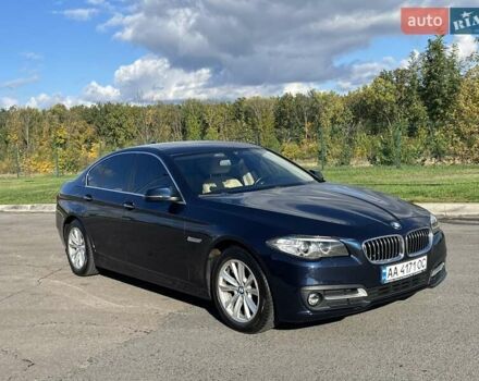 Синий БМВ 5 Серия, объемом двигателя 2 л и пробегом 120 тыс. км за 22500 $, фото 1 на Automoto.ua