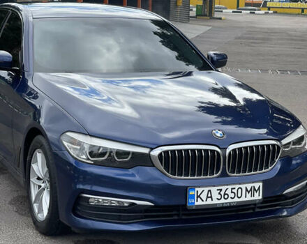 Синій БМВ 5 Серія, об'ємом двигуна 2 л та пробігом 241 тис. км за 23500 $, фото 6 на Automoto.ua