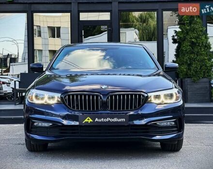 Синій БМВ 5 Серія, об'ємом двигуна 2 л та пробігом 119 тис. км за 28800 $, фото 1 на Automoto.ua
