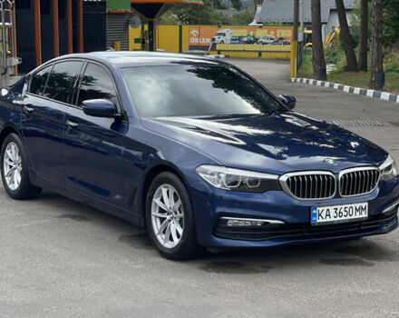 Синій БМВ 5 Серія, об'ємом двигуна 2 л та пробігом 241 тис. км за 23500 $, фото 9 на Automoto.ua