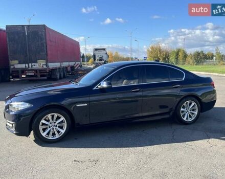 Синий БМВ 5 Серия, объемом двигателя 2 л и пробегом 120 тыс. км за 22500 $, фото 3 на Automoto.ua