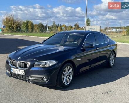 Синий БМВ 5 Серия, объемом двигателя 2 л и пробегом 120 тыс. км за 22500 $, фото 2 на Automoto.ua
