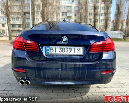 Синий БМВ 5 Серия, объемом двигателя 2 л и пробегом 243 тыс. км за 16900 $, фото 5 на Automoto.ua