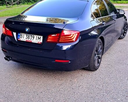 Синий БМВ 5 Серия, объемом двигателя 2 л и пробегом 245 тыс. км за 19900 $, фото 3 на Automoto.ua