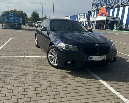 Синій БМВ 5 Серія, об'ємом двигуна 2 л та пробігом 133 тис. км за 15250 $, фото 12 на Automoto.ua