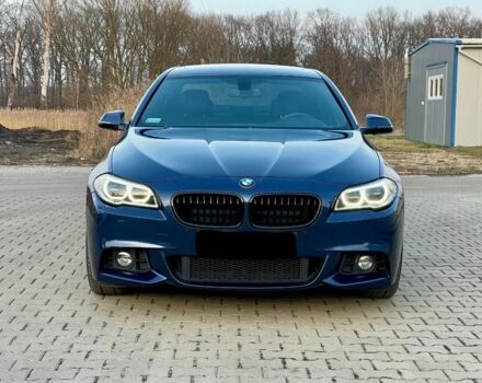 Синий БМВ 5 Серия, объемом двигателя 3 л и пробегом 125 тыс. км за 15200 $, фото 2 на Automoto.ua