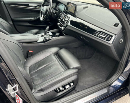 Синій БМВ 5 Серія, об'ємом двигуна 3 л та пробігом 197 тис. км за 30900 $, фото 20 на Automoto.ua