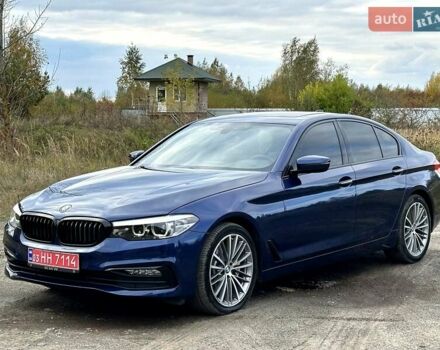 Синий БМВ 5 Серия, объемом двигателя 2 л и пробегом 219 тыс. км за 23999 $, фото 1 на Automoto.ua