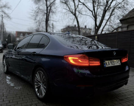 Синий БМВ 5 Серия, объемом двигателя 2 л и пробегом 210 тыс. км за 19950 $, фото 2 на Automoto.ua