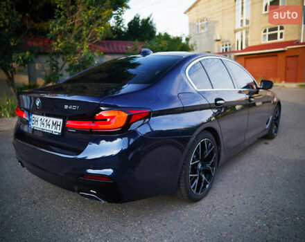 Синий БМВ 5 Серия, объемом двигателя 3 л и пробегом 111 тыс. км за 33000 $, фото 10 на Automoto.ua