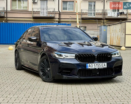 Синій БМВ 5 Серія, об'ємом двигуна 3 л та пробігом 155 тис. км за 32500 $, фото 1 на Automoto.ua