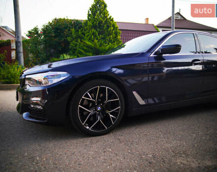 Синий БМВ 5 Серия, объемом двигателя 3 л и пробегом 111 тыс. км за 33000 $, фото 4 на Automoto.ua