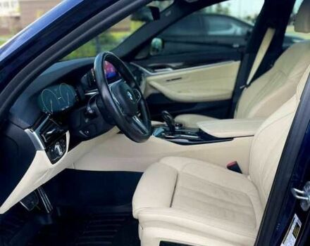 Синій БМВ 5 Серія, об'ємом двигуна 2 л та пробігом 67 тис. км за 22600 $, фото 7 на Automoto.ua