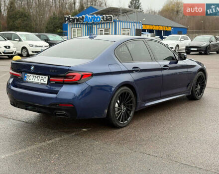 Синій БМВ 5 Серія, об'ємом двигуна 2 л та пробігом 122 тис. км за 26500 $, фото 13 на Automoto.ua