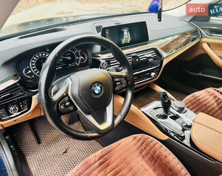 Синій БМВ 5 Серія, об'ємом двигуна 2 л та пробігом 113 тис. км за 31000 $, фото 7 на Automoto.ua