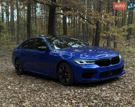 Синий БМВ 5 Серия, объемом двигателя 3 л и пробегом 93 тыс. км за 33900 $, фото 2 на Automoto.ua