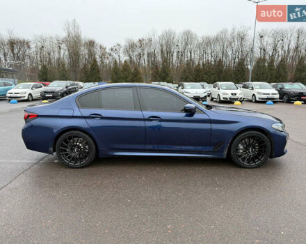 Синій БМВ 5 Серія, об'ємом двигуна 2 л та пробігом 122 тис. км за 26500 $, фото 7 на Automoto.ua