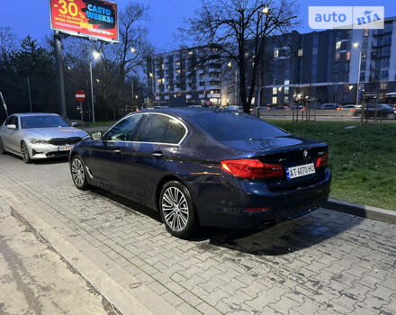 Синій БМВ 5 Серія, об'ємом двигуна 3 л та пробігом 100 тис. км за 32300 $, фото 3 на Automoto.ua