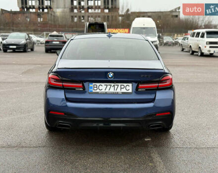 Синій БМВ 5 Серія, об'ємом двигуна 2 л та пробігом 122 тис. км за 26500 $, фото 3 на Automoto.ua