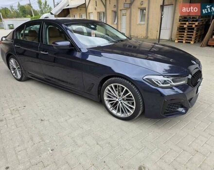 Синий БМВ 5 Серия, объемом двигателя 2 л и пробегом 194 тыс. км за 27900 $, фото 3 на Automoto.ua