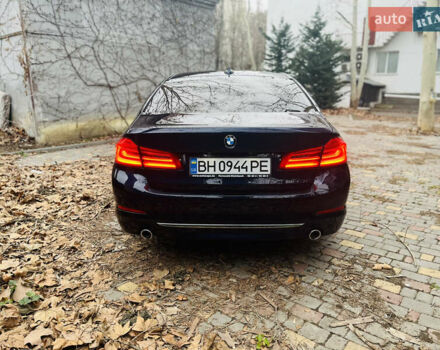Синій БМВ 5 Серія, об'ємом двигуна 2 л та пробігом 113 тис. км за 31000 $, фото 5 на Automoto.ua