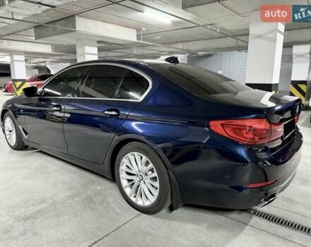 Синий БМВ 5 Серия, объемом двигателя 3 л и пробегом 115 тыс. км за 38000 $, фото 3 на Automoto.ua