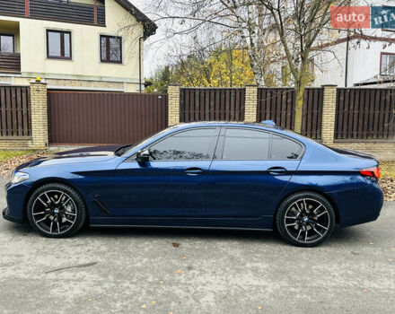Синій БМВ 5 Серія, об'ємом двигуна 3 л та пробігом 170 тис. км за 37700 $, фото 8 на Automoto.ua