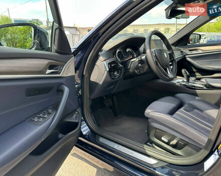 Синій БМВ 5 Серія, об'ємом двигуна 2 л та пробігом 101 тис. км за 28500 $, фото 15 на Automoto.ua