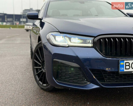 Синій БМВ 5 Серія, об'ємом двигуна 2 л та пробігом 122 тис. км за 26500 $, фото 2 на Automoto.ua