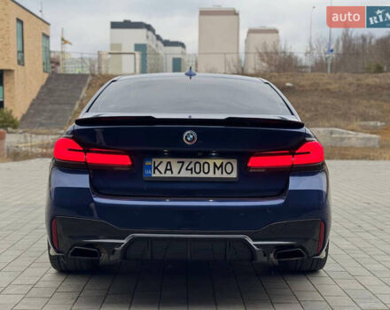 Синий БМВ 5 Серия, объемом двигателя 2 л и пробегом 104 тыс. км за 29900 $, фото 12 на Automoto.ua