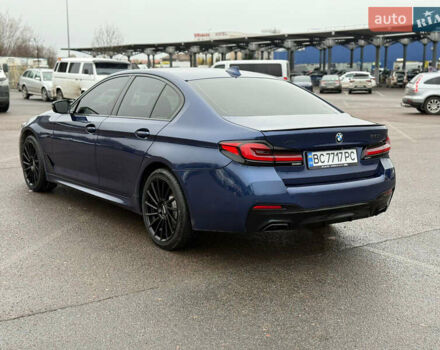 Синій БМВ 5 Серія, об'ємом двигуна 2 л та пробігом 122 тис. км за 26500 $, фото 8 на Automoto.ua