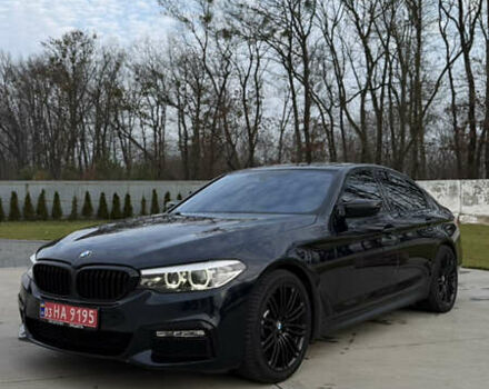 Синий БМВ 5 Серия, объемом двигателя 2 л и пробегом 118 тыс. км за 29999 $, фото 2 на Automoto.ua