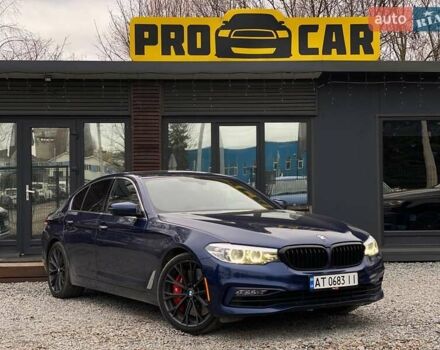 Синій БМВ 5 Серія, об'ємом двигуна 2 л та пробігом 240 тис. км за 22999 $, фото 1 на Automoto.ua