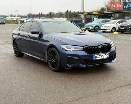 Синій БМВ 5 Серія, об'ємом двигуна 2 л та пробігом 122 тис. км за 26500 $, фото 4 на Automoto.ua