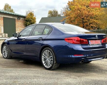 Синий БМВ 5 Серия, объемом двигателя 2 л и пробегом 219 тыс. км за 23999 $, фото 5 на Automoto.ua