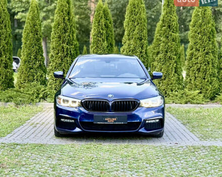 Синий БМВ 5 Серия, объемом двигателя 2 л и пробегом 146 тыс. км за 33300 $, фото 5 на Automoto.ua