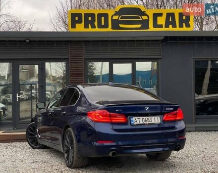 Синій БМВ 5 Серія, об'ємом двигуна 2 л та пробігом 240 тис. км за 22999 $, фото 3 на Automoto.ua