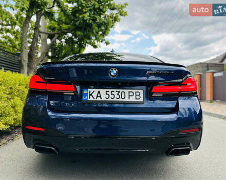 Синий БМВ 5 Серия, объемом двигателя 3 л и пробегом 169 тыс. км за 35900 $, фото 5 на Automoto.ua