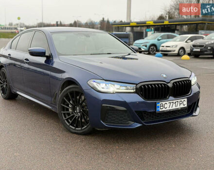 Синій БМВ 5 Серія, об'ємом двигуна 2 л та пробігом 122 тис. км за 26500 $, фото 6 на Automoto.ua