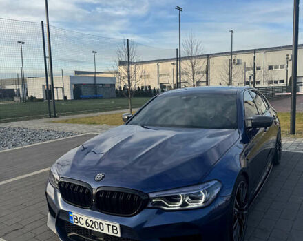 Синий БМВ 5 Серия, объемом двигателя 3 л и пробегом 169 тыс. км за 34500 $, фото 1 на Automoto.ua