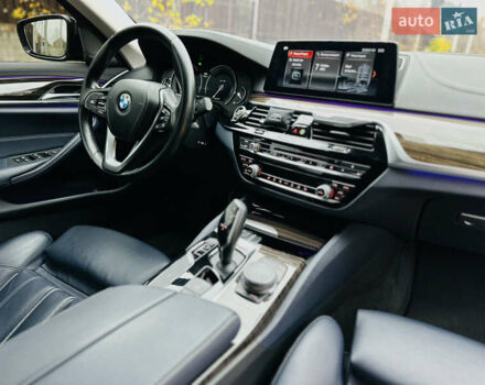 Синій БМВ 5 Серія, об'ємом двигуна 3 л та пробігом 170 тис. км за 37700 $, фото 32 на Automoto.ua