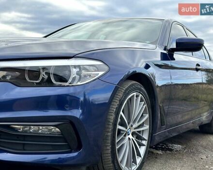Синий БМВ 5 Серия, объемом двигателя 2 л и пробегом 219 тыс. км за 23999 $, фото 2 на Automoto.ua