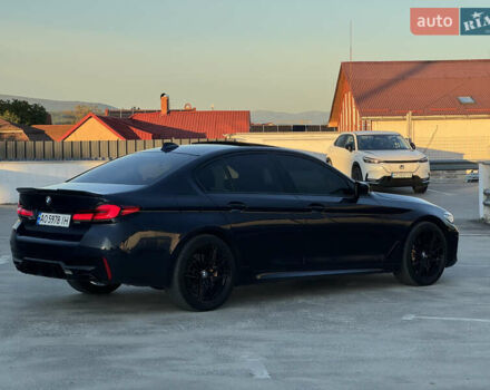 Синій БМВ 5 Серія, об'ємом двигуна 3 л та пробігом 117 тис. км за 33500 $, фото 4 на Automoto.ua