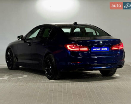 Синий БМВ 5 Серия, объемом двигателя 3 л и пробегом 171 тыс. км за 33999 $, фото 5 на Automoto.ua