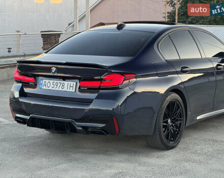 Синій БМВ 5 Серія, об'ємом двигуна 3 л та пробігом 117 тис. км за 33500 $, фото 12 на Automoto.ua