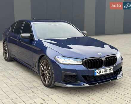 Синий БМВ 5 Серия, объемом двигателя 2 л и пробегом 104 тыс. км за 29900 $, фото 2 на Automoto.ua