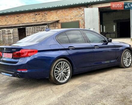 Синий БМВ 5 Серия, объемом двигателя 2 л и пробегом 219 тыс. км за 23999 $, фото 4 на Automoto.ua