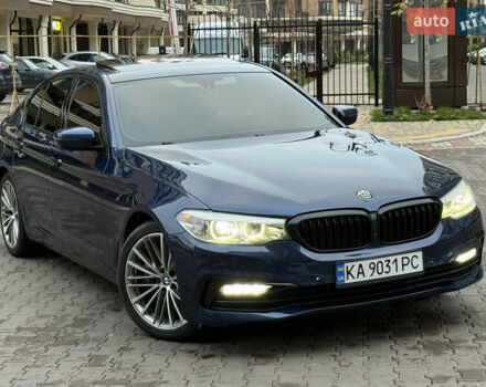 Синій БМВ 5 Серія, об'ємом двигуна 2 л та пробігом 205 тис. км за 22500 $, фото 1 на Automoto.ua