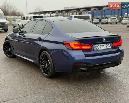 Синій БМВ 5 Серія, об'ємом двигуна 2 л та пробігом 122 тис. км за 26500 $, фото 25 на Automoto.ua
